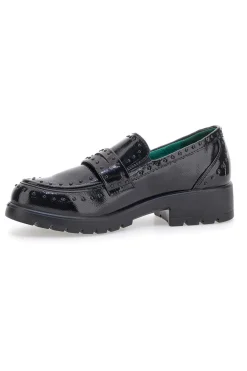 Mocassini neri Vegan effetto lucido J528246-ECO BIO Discount