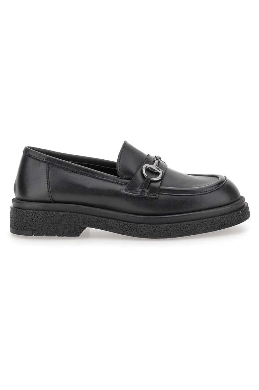 Mocassini Neri Vera Pelle Made In Italy 2006-PITTARELLO CLASS Clearance