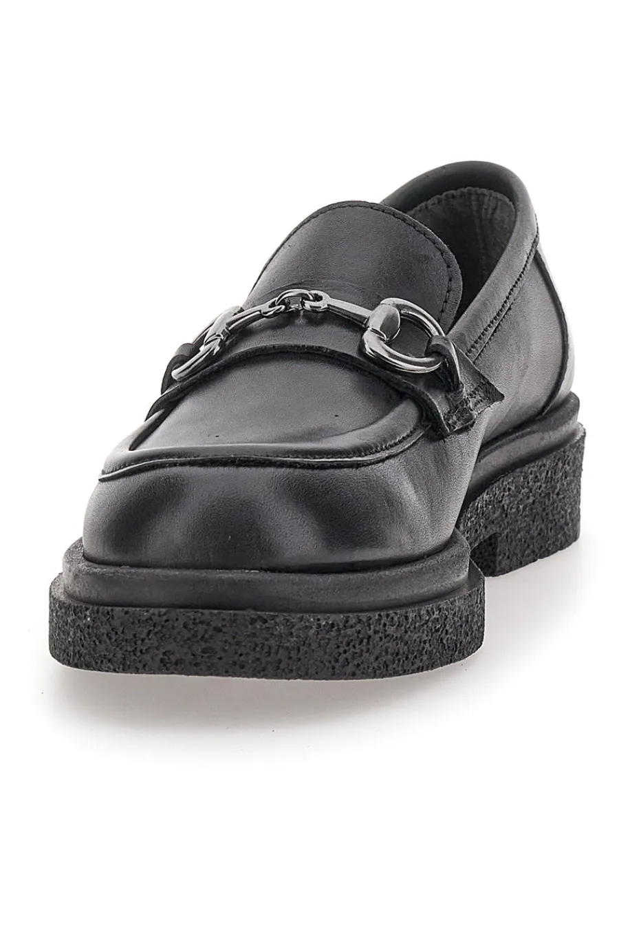 Mocassini Neri Vera Pelle Made In Italy 2006-PITTARELLO CLASS Clearance