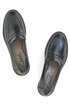 Mocassini 3022 Neri Vera Pelle-PITTARELLO LOOK Outlet