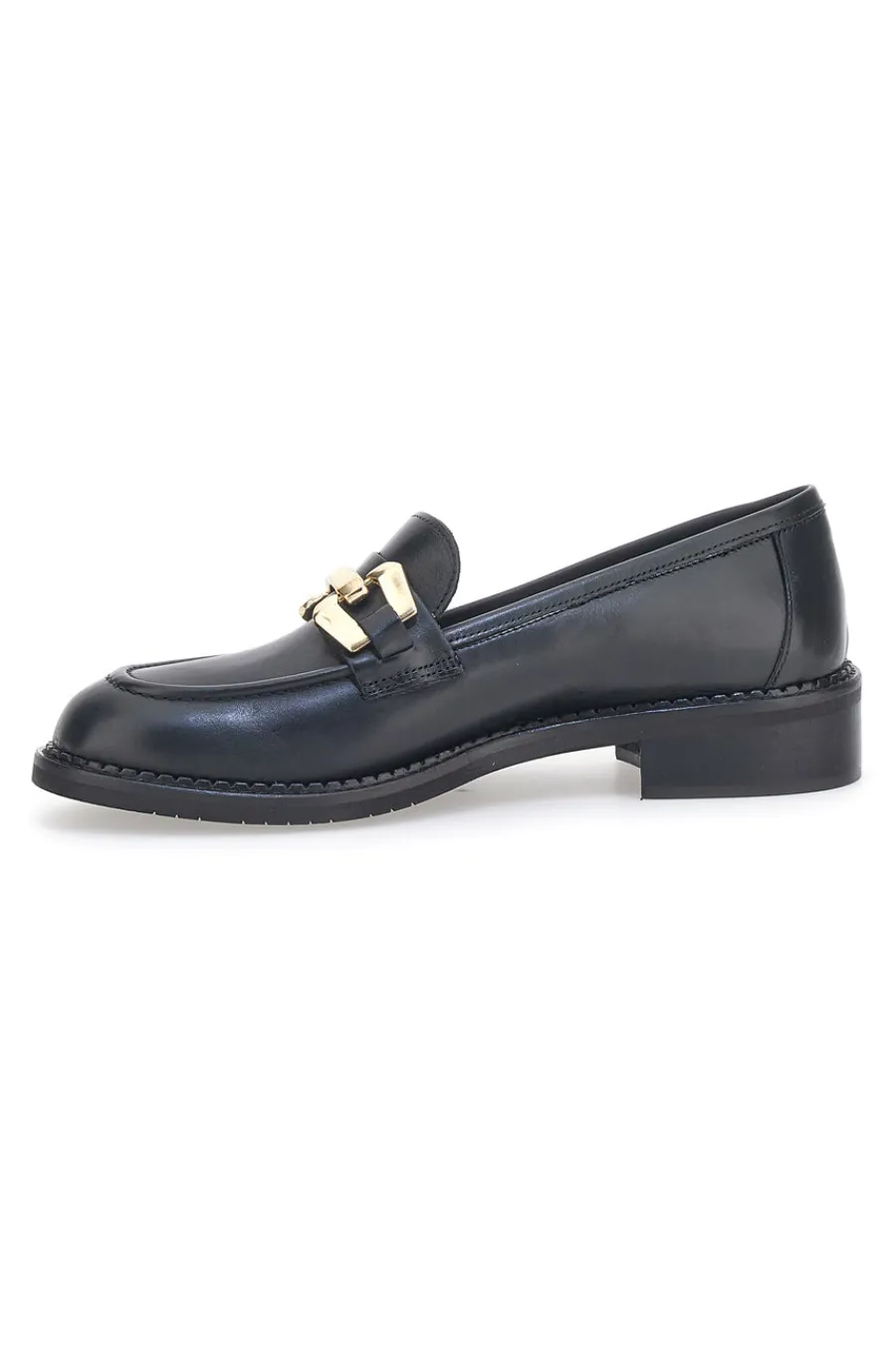 Mocassini 3026 Nero Vera Pelle-PITTARELLO LOOK Clearance