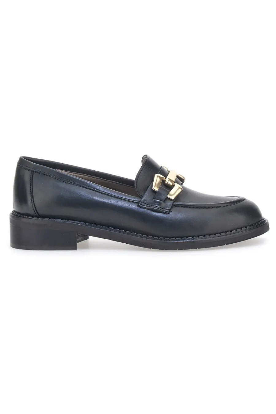Mocassini 3026 Nero Vera Pelle-PITTARELLO LOOK Clearance