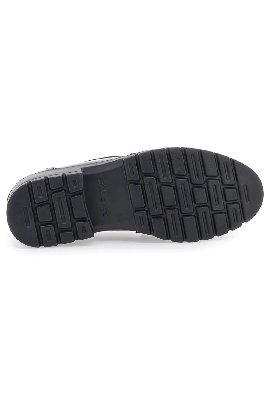 Mocassini Vegan Neri Lucidi con Morsetto J52323M6-ECO BIO Clearance