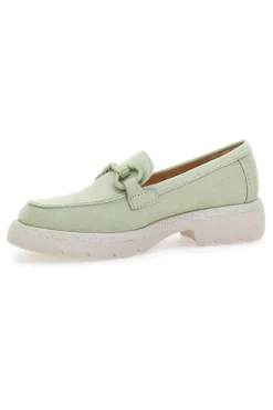 Mocassini Verde Pastello Con Morsetto 230052-LE HAVRE PARIS Clearance