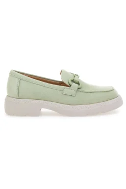 Mocassini Verde Pastello Con Morsetto 230052-LE HAVRE PARIS Clearance