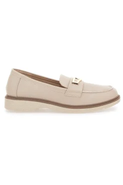 Mocassino Beige con Morsetto Color Oro 3202121-LE HAVRE PARIS Hot