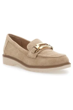 Mocassino Beige con Morsetto 526821-LE HAVRE PARIS Sale