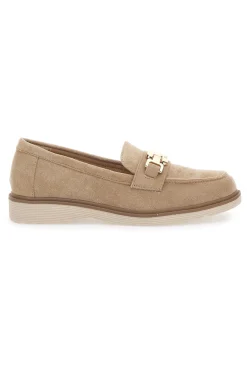 Mocassino Beige con Morsetto 526821-LE HAVRE PARIS Sale