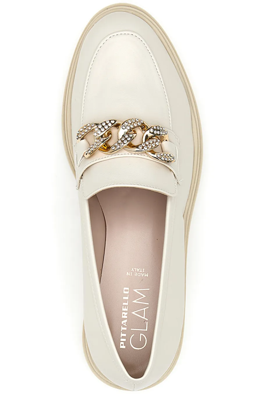 Mocassino con Catena Dorata 3402-PITTARELLO GLAM New