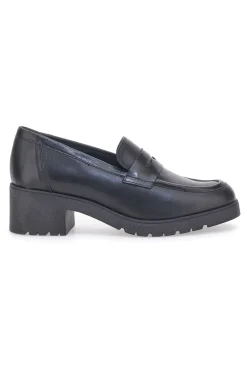 Mocassino in Pelle Nera 85035-PITTARELLO GLAM Outlet