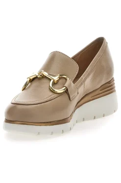 Mocassino in Vera Pelle biege con dettaglio 4930-PITTARELLO CLASS Best