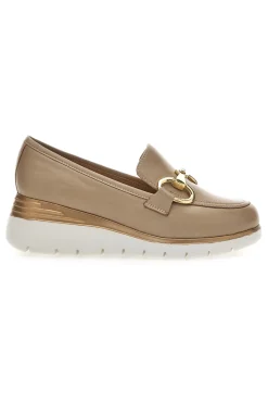 Mocassino in Vera Pelle biege con dettaglio 4930-PITTARELLO CLASS Best