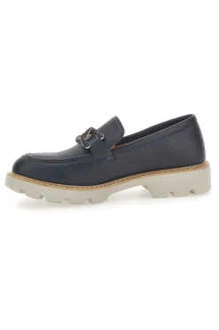 Mocassino con Catenella e Suola Carrarmato 602915-LE HAVRE PARIS Clearance