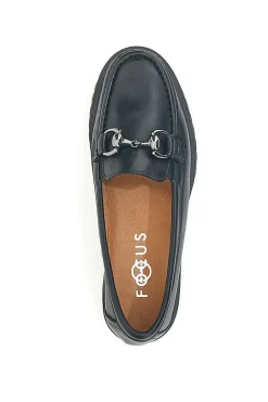 Mocassino nero in vera pelle 8300-PITTARELLO FOCUS Best