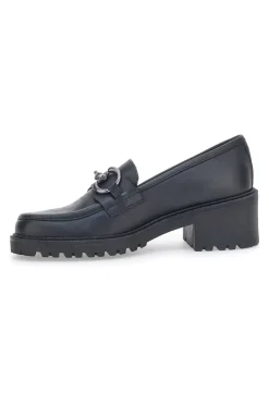 Mocassino 9605700 Nero con morsetto-PITTARELLO New