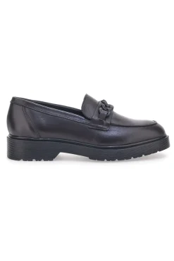 Mocassino Vera Pelle Nero 243371-MIO TEMPO Best
