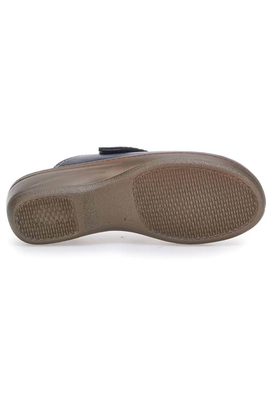 Pantofola blu anatomica con cuciture a vista 80LY-INBLU