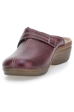 Pantofola bordeaux anatomica con cuciture a vista 80LY-INBLU Discount