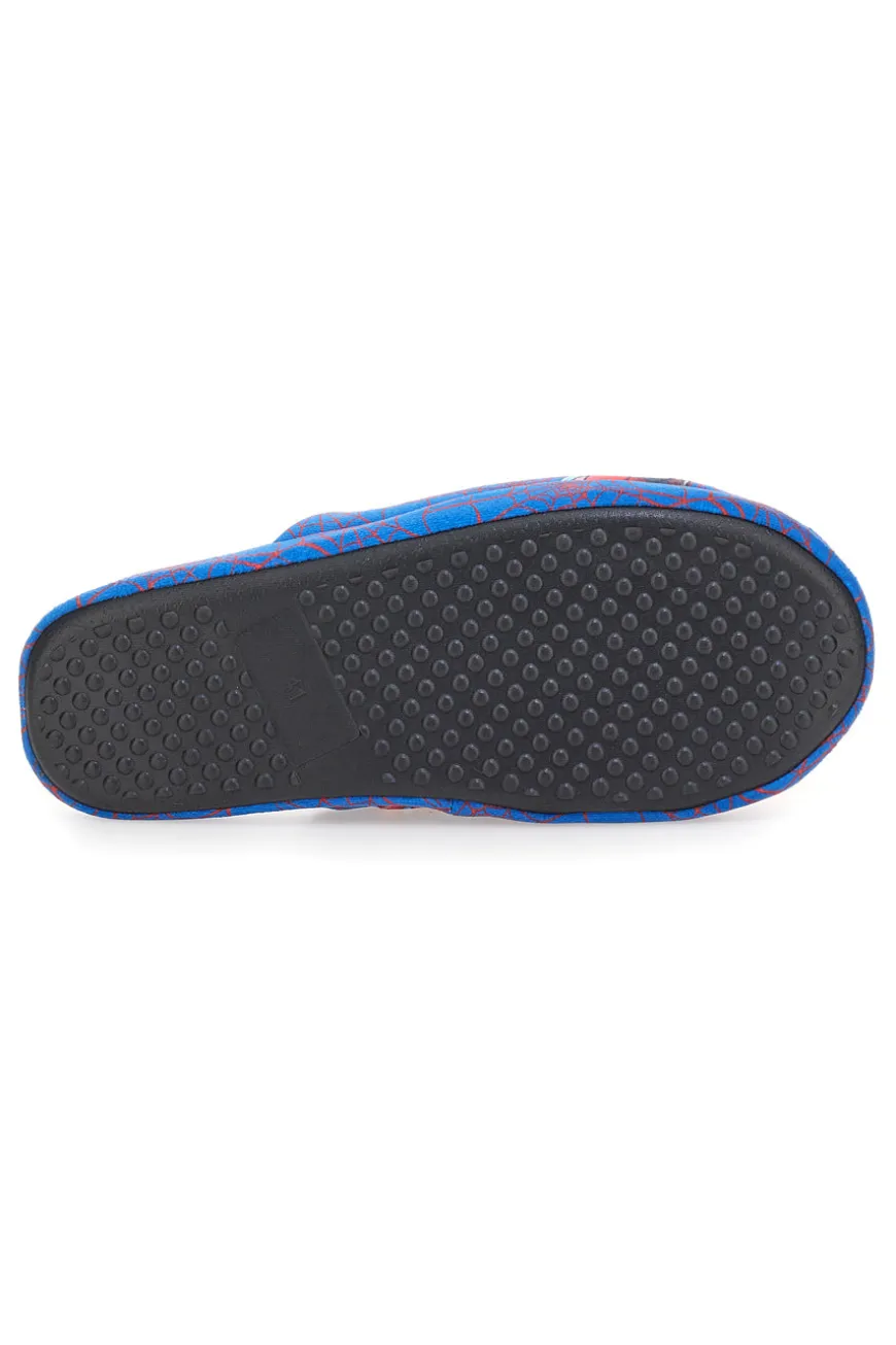 Pantofole blu con stampa Spiderman e suola antiscivolo Spiderman R1310624T