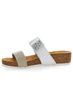 Pitatrello Bio Hausschuhe 293480 Silber-PITTARELLO BIO Discount