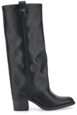 BT24186024A e Stiefel mit mittelhohem Absatz und quadratischer Zehenpartie-PITTARELLO CAPSULE Sale