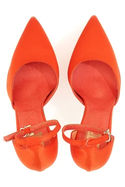 611 Coral Satin Plateau Dekolleté-PITTARELLO ELITE Outlet