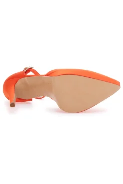 611 Coral Satin Plateau Dekolleté-PITTARELLO ELITE Outlet