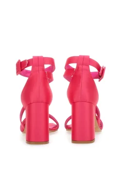 2332 Fuchsia-Sandalen mit Absatz-PITTARELLO ELITE Best