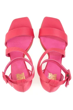 2332 Fuchsia-Sandalen mit Absatz-PITTARELLO ELITE Best