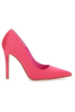 1960 Fuchsia Satin-Pumps-PITTARELLO ELITE Best
