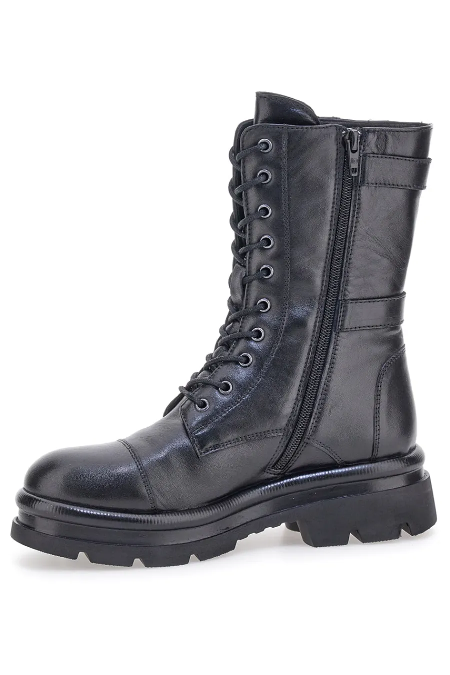 KI6062 e Stiefeletten mit Schnallen und Profilsohle-PITTARELLO FOCUS Discount