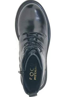 KI4040 e Stiefeletten mit breitem Absatz und Schnürverschluss-PITTARELLO FOCUS Discount