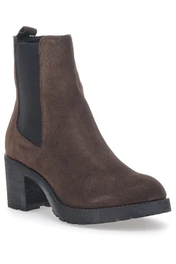 brauner Chelsea-Stiefel aus Wildleder 864150-PITTARELLO GLAM Clearance