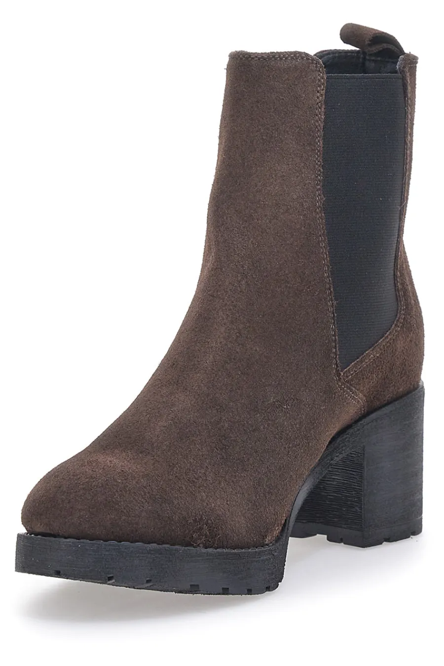 brauner Chelsea-Stiefel aus Wildleder 864150-PITTARELLO GLAM Clearance