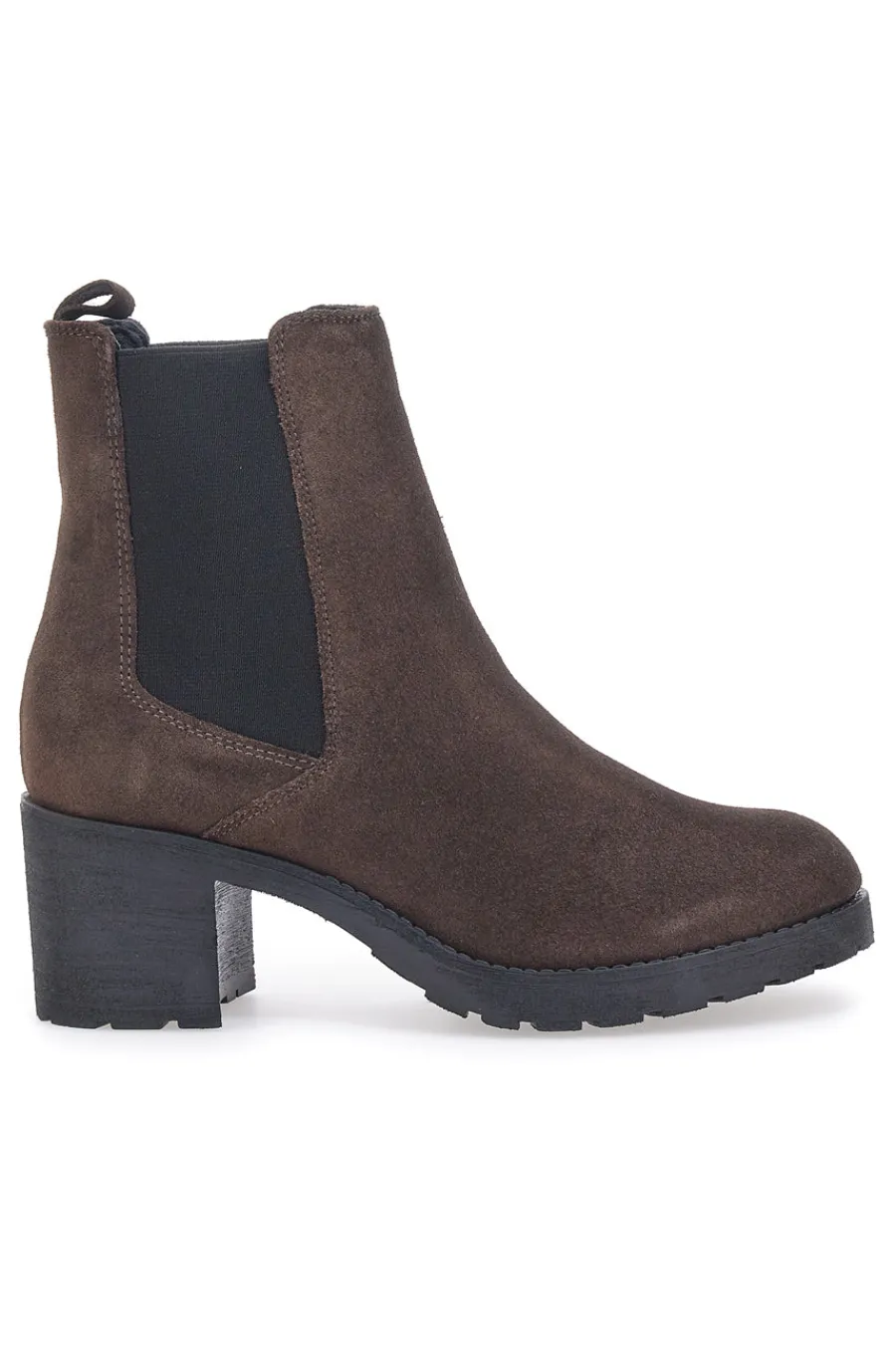 brauner Chelsea-Stiefel aus Wildleder 864150-PITTARELLO GLAM Clearance
