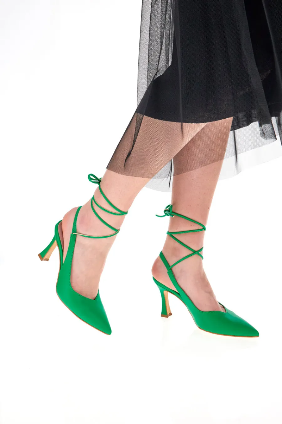 Schnürpumps 3218 Grün-PITTARELLO GLAM Best