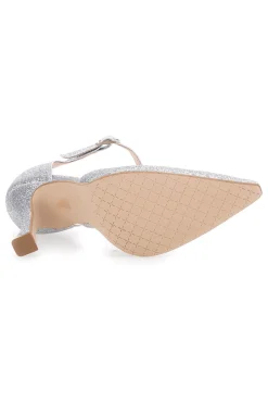 Must-Have Silberglitter Dekolleté 4274-PITTARELLO Best