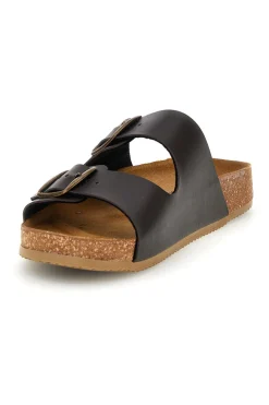 335A20630SR doppelter Riemen dunkelbraun Hausschuhe-PITTARELLO TIERRA Clearance
