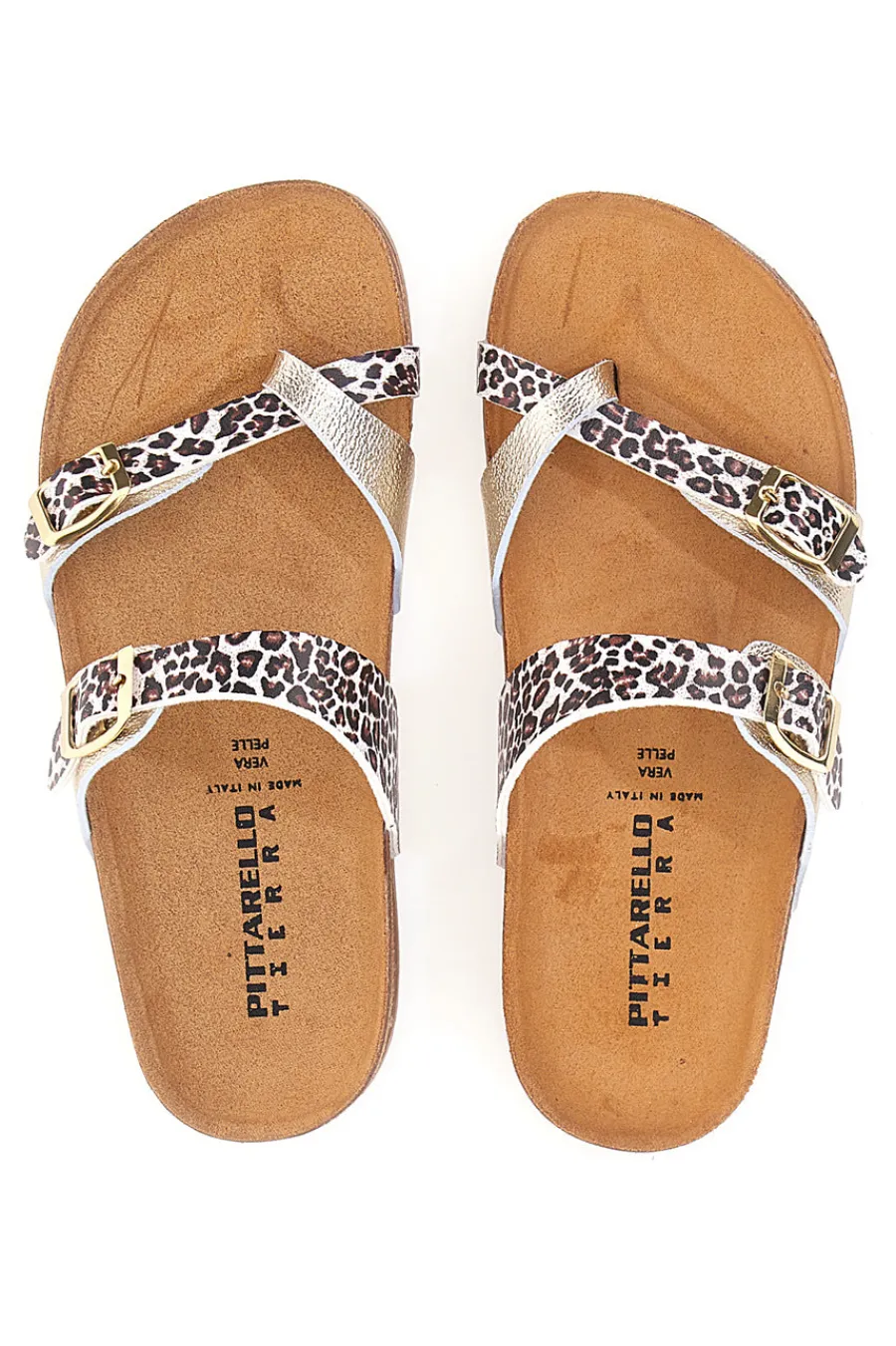 335A312SR Flip-Flop-Hausschuhe mit Fußriemen-PITTARELLO TIERRA Sale