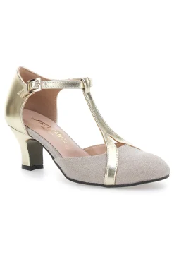 Tanzschuhe mit Ledersohle Made in Italy 5554-THE FIRST DANCE