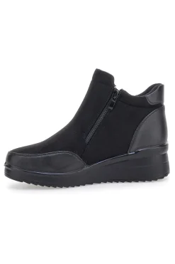 MIN63 e Stiefeletten mit seitlichem Reißverschluss und weicher Innensohle-PLOCADI Discount