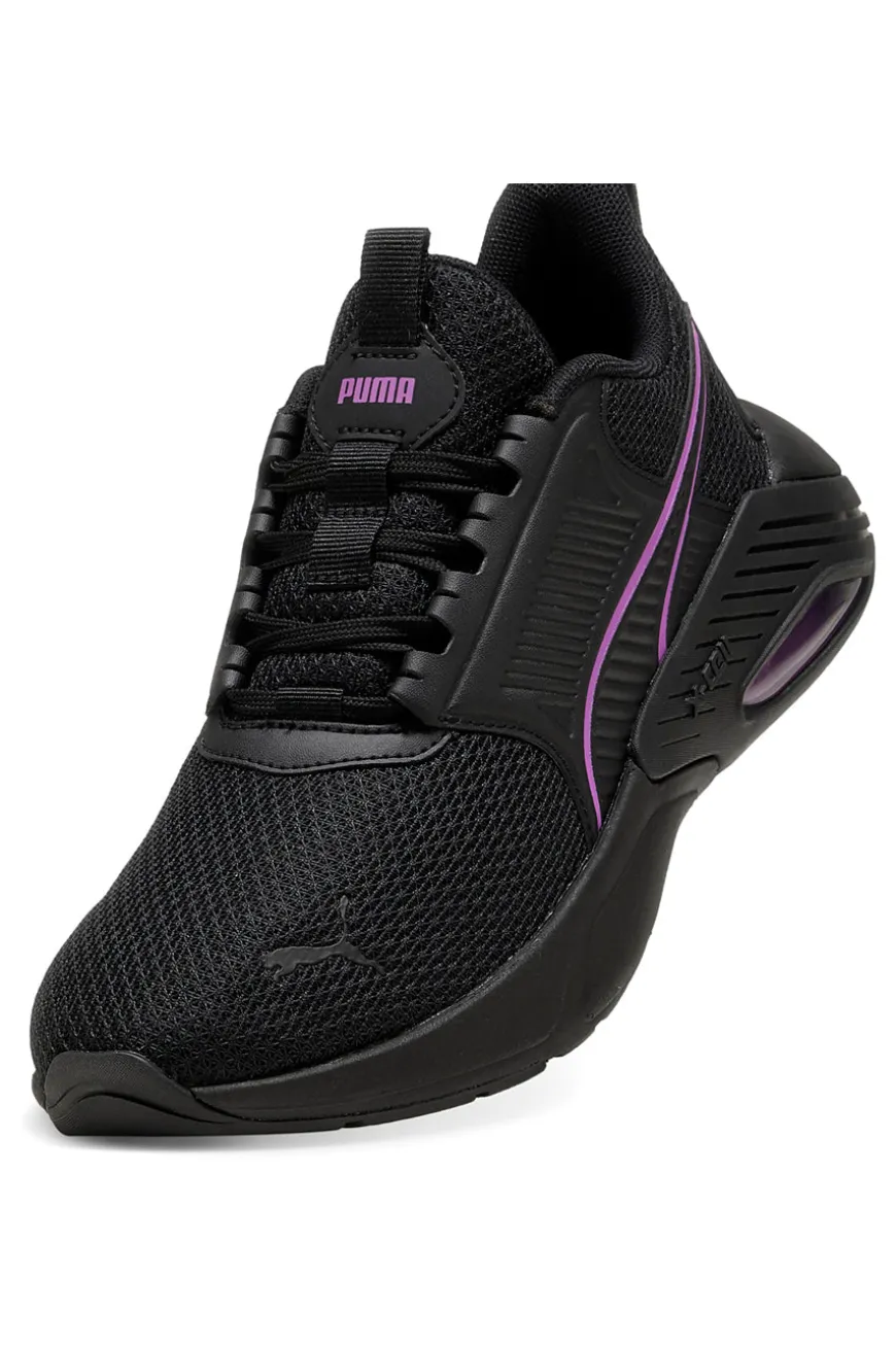 PUMA – Skyrocket Lite – Laufschuhe in Schwarz mit Mesh-Obermaterial