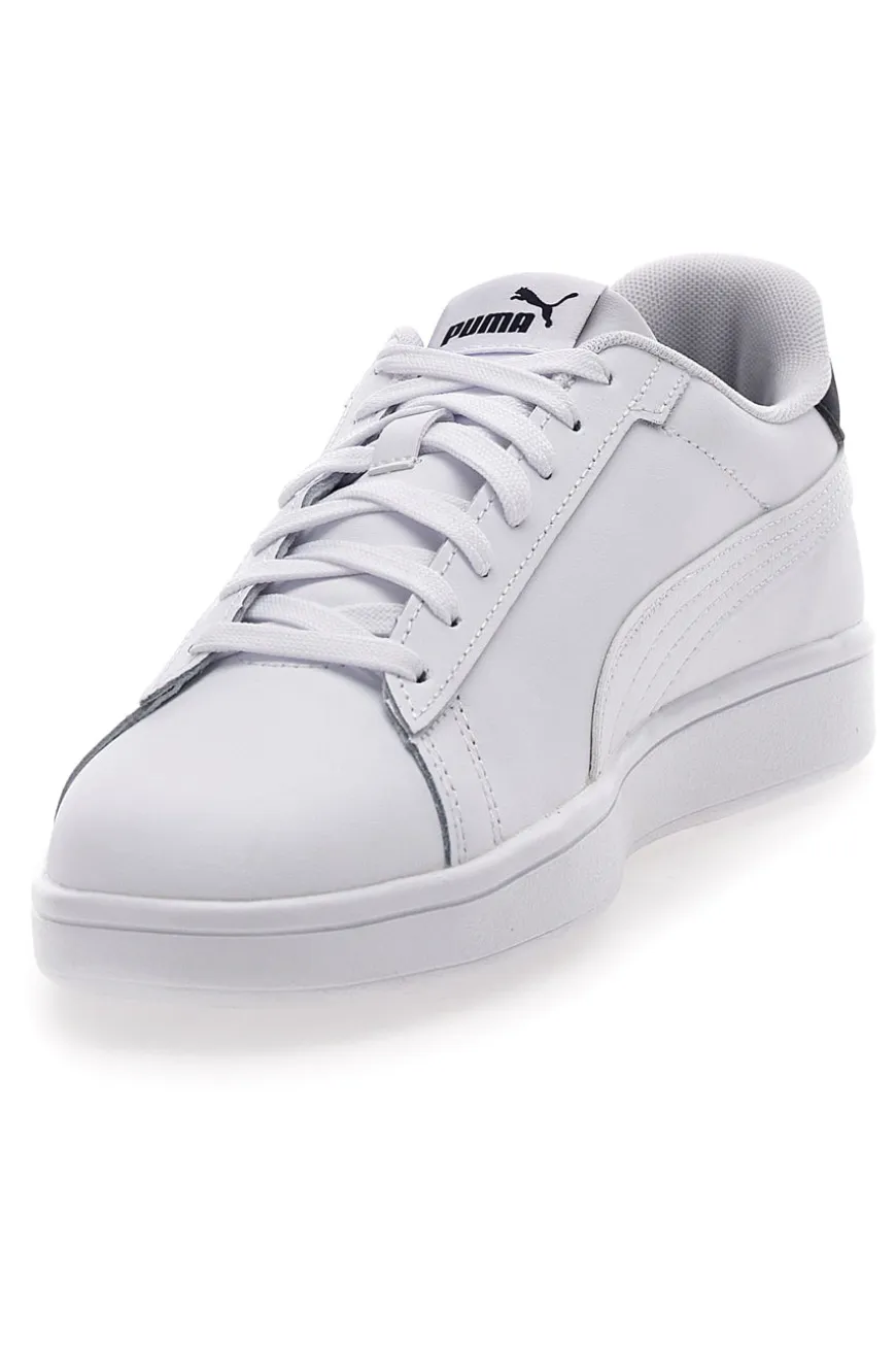 Puma Smash 3.0 L Weiße Turnschuhe mit Schnürsenkeln