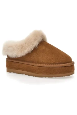 Sabot Con Pelo Suola Flatform WD90010-MON DIEU