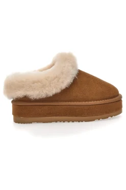 Sabot Con Pelo Suola Flatform WD90010-MON DIEU