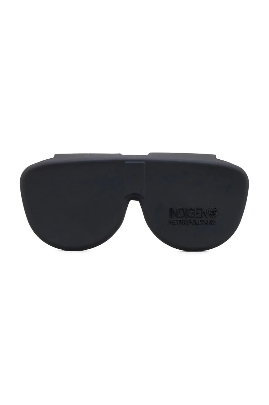 Salva occhiali nero morbido e flessibile Indigeno Metropolitano GLASSES HOLDER 7
