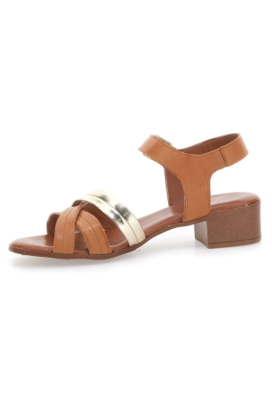 Sandali Arancio con Fascette Incrociate 243205-PITTARELLO LOOK Sale