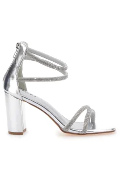 Sandali Con Tacco Alto e Strass 254-THE FIRST Best