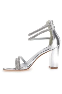 Sandali Con Tacco Alto e Strass 254-THE FIRST Best