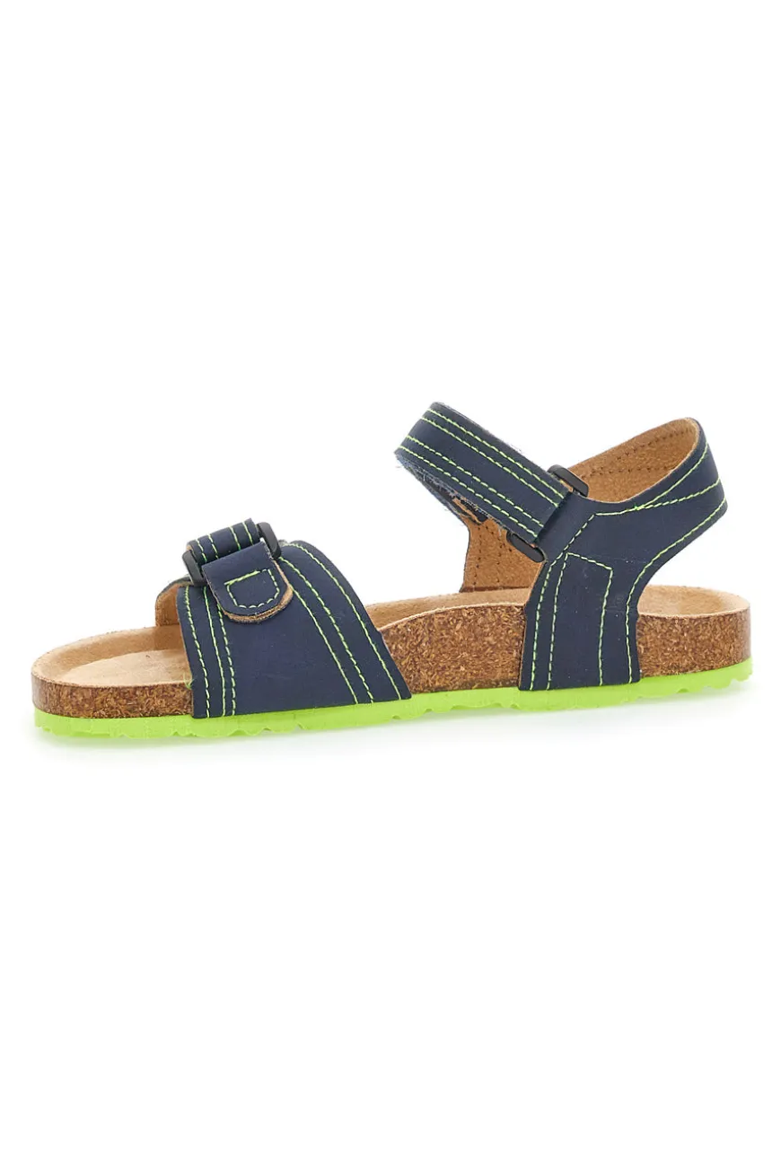 Sandali Asso 15024 Blu e Verdi